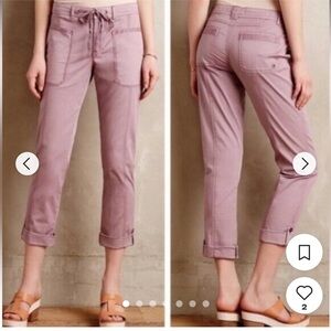 Anthropologie‎ hei hei Purple Fairweather Pants - Size 29